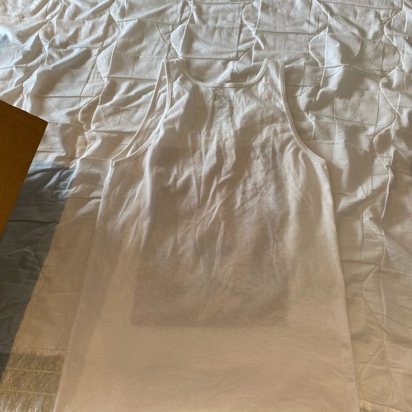 White Oversized Tank Top with Lion Face from Urban Outfitters - Picture 5 of 5